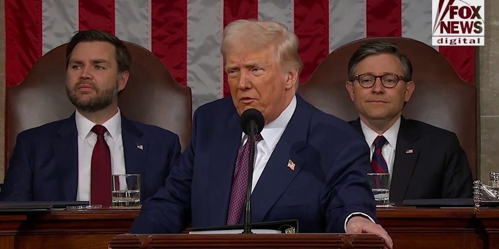 Six times President Trump bashed Biden in address to Congress