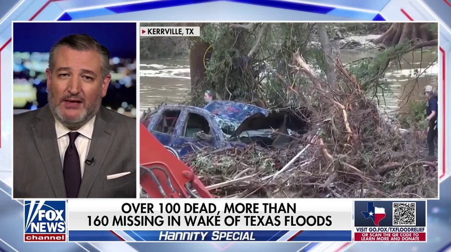 Ted Cruz describes moment Coast Guard swimmer was 'moved to tears'