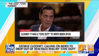Clooney details break with Biden, backs new leader for Democrats