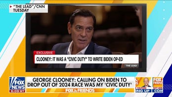 Clooney details break with Biden, backs new leader for Democrats