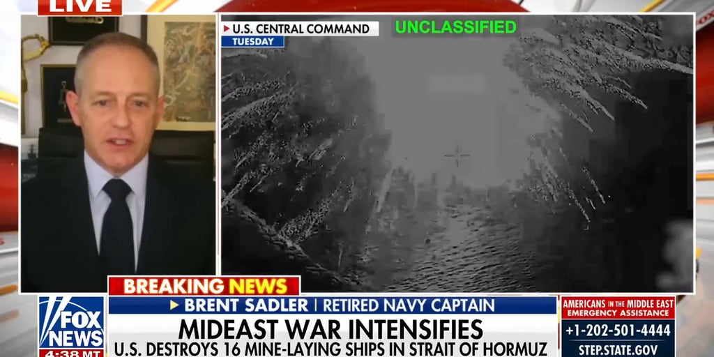 War with Iran intensifies as mine-laying ships destroyed, objectives outlined