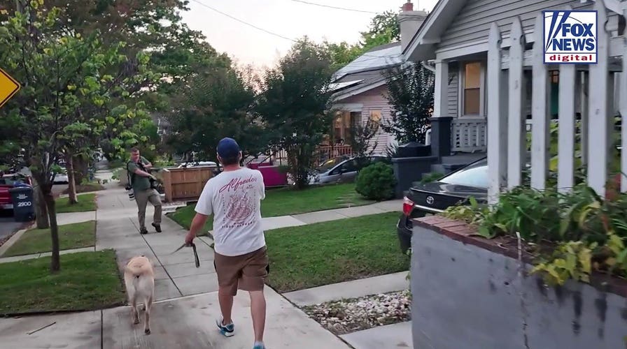 WATCH: Ilhan Omar's husband jumps to her defense following federal raid of DC home