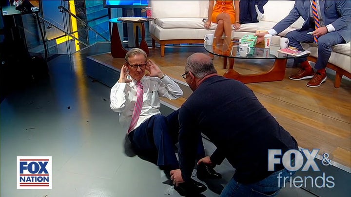 WATCH: The charity that got Steve Doocy to do crunches for a good cause