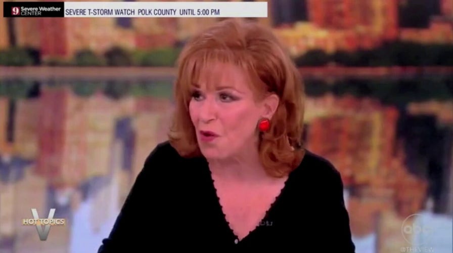 'The View' co-host claims Trump won't show up to debate Biden