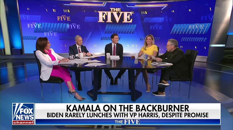 Despite previous promise, Biden rarely lunches with VP Harris