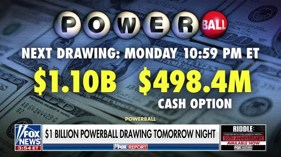 Powerball jackpot up to $1.10 Billion