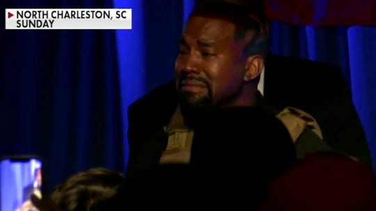 Kanye West turns heads with first campaign rally in South Carolina