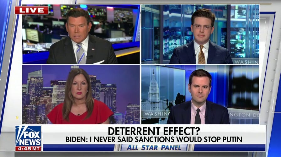 Biden: I never said sanctions would stop Putin
