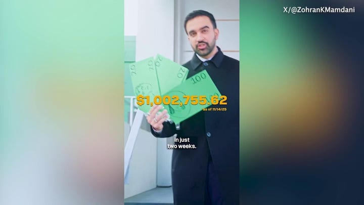 NYC Mayor-elect Zohran Mamdani fundraises for his transition