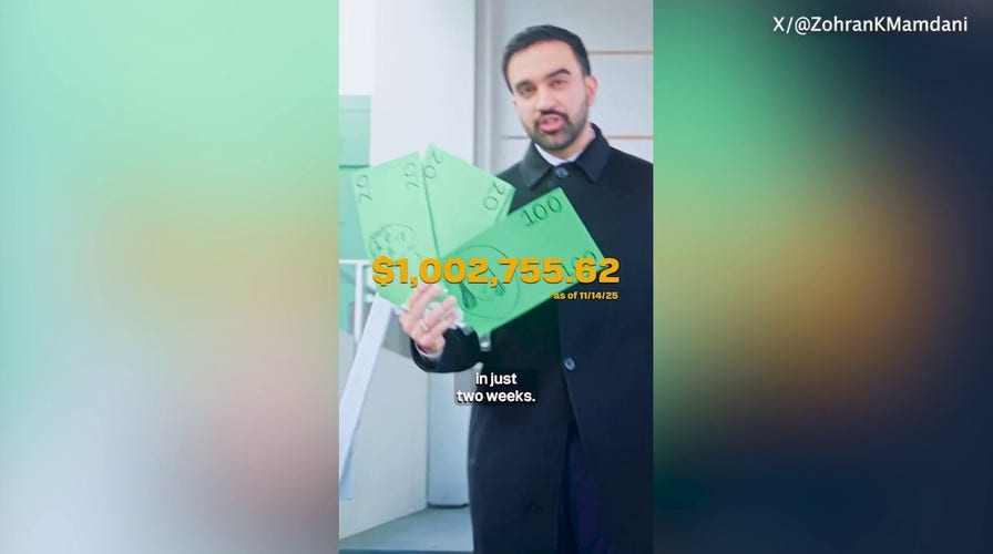 NYC Mayor-elect Zohran Mamdani fundraises for his transition