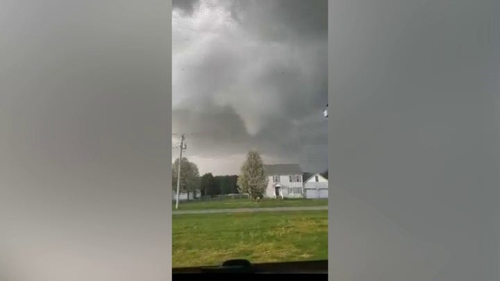 Possible tornado spotted in Delaware as Northeast faces severe storms