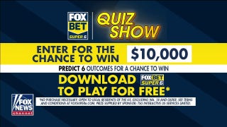 FOX Bet Super 6 Quiz Show: Answer sports, entertainment questions for chance to win $10,000