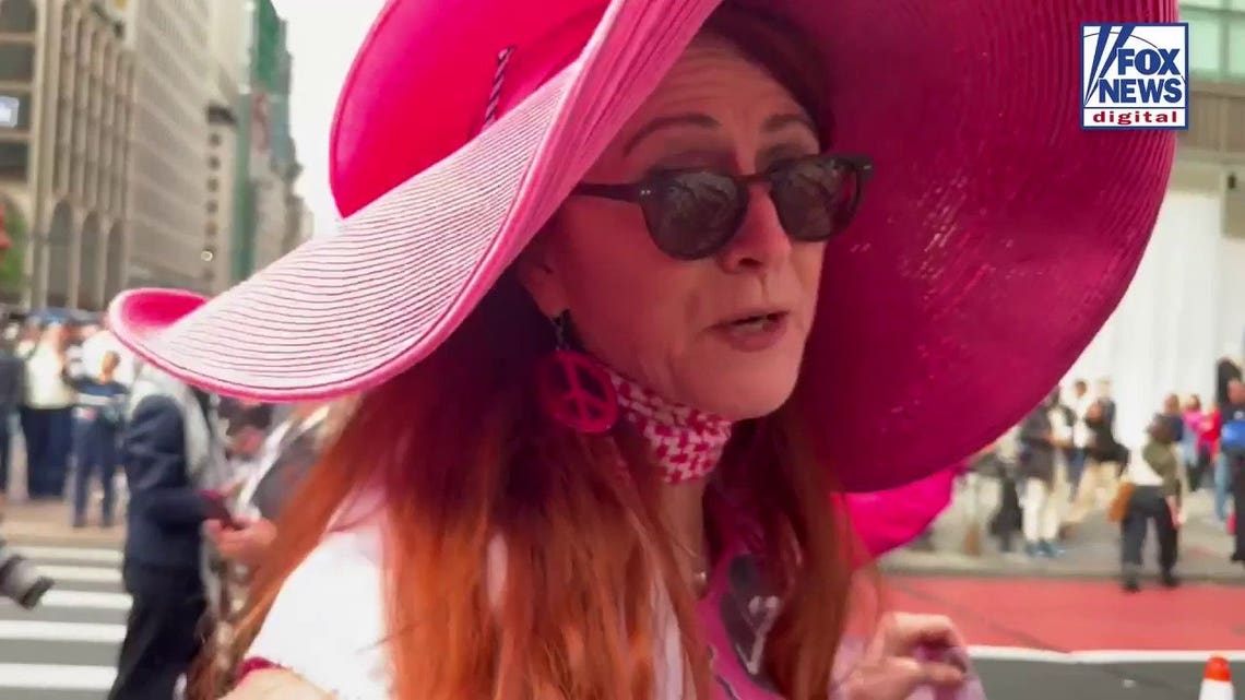 Neville Roy Singham’s wife Jodie Evans appears at anti-Israel protest, denies he funds protest efforts