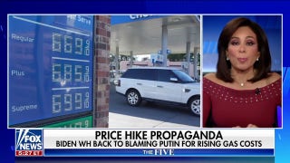 'The Five': White House blames Putin for rising gas costs again as OPEC+ ignores Biden's plea - Fox News