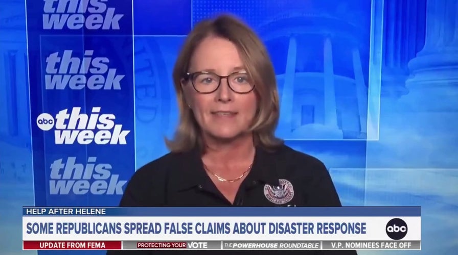 FEMA chief suggests criticism of federal response to Helene is 'dangerous'