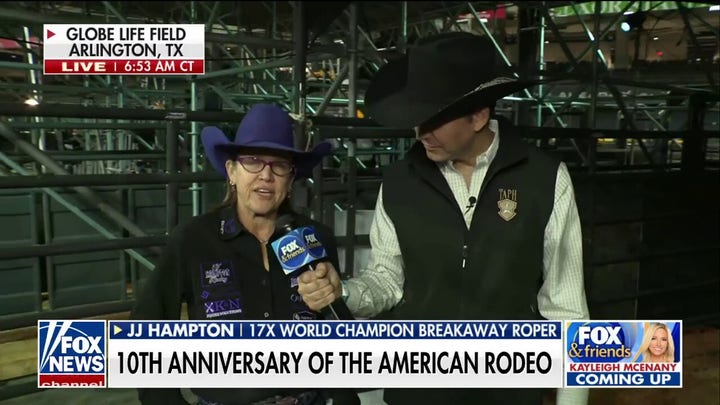 Will Cain gets a sneak peak at the American Rodeo in Texas