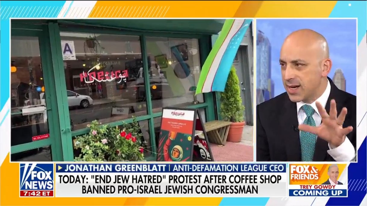 Outrage after Brooklyn coffee shop bans Jewish congressman