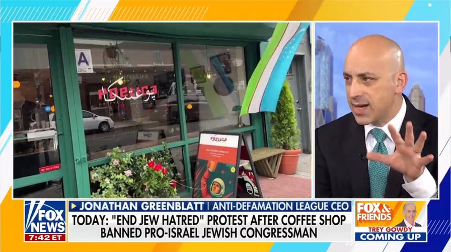 Outrage after Brooklyn coffee shop bans Jewish congressman