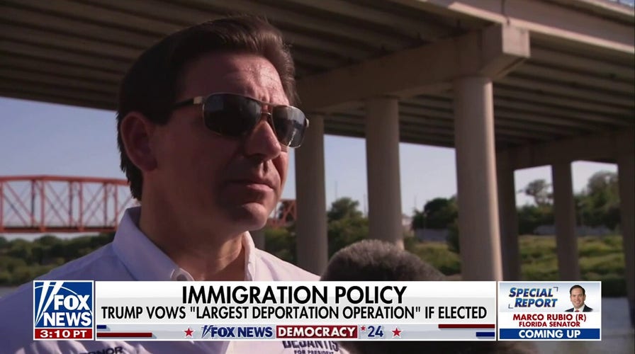 DeSantis heads to the border for his first trip as a presidential candidate