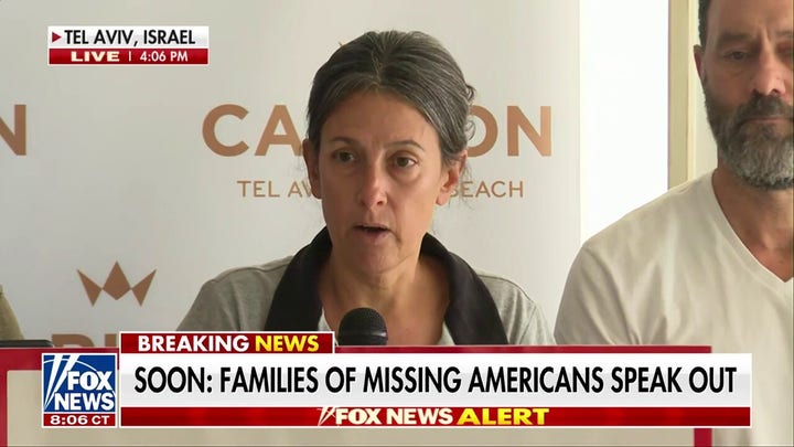 Families of missing Americans beg White House for help in Israel