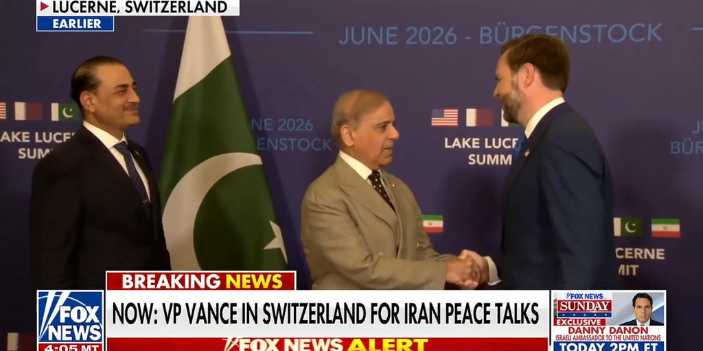 VP Vance in Switzerland for peace talks as Iran threatens Strait of Hormuz