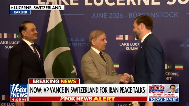 Vance lands in Switzerland to help kick off new round of Iran talks | Live Updates from ӣ����Ƶ Digital