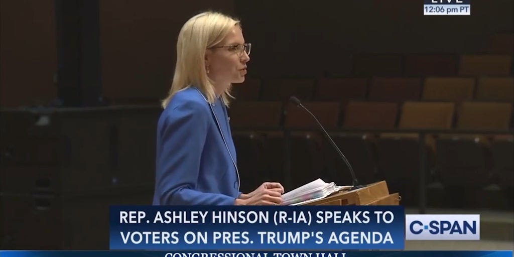Iowa congresswoman booed for supporting Trump at town hall