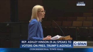 Iowa congresswoman booed for supporting Trump at town hall