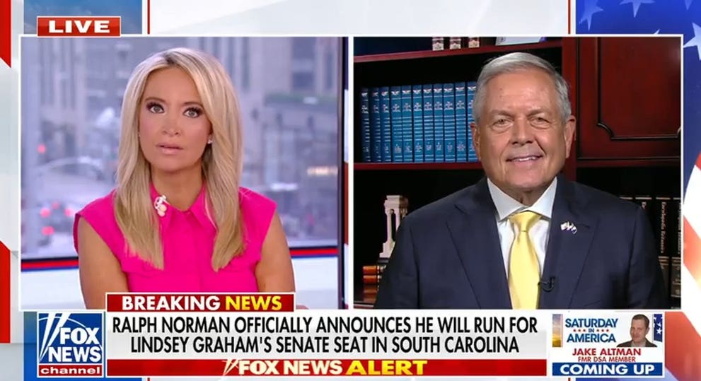 Ralph Norman announces candidacy for Lindsey Graham's Senate seat