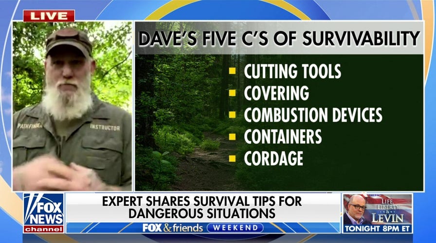 Survival expert gives tips for dangerous situations