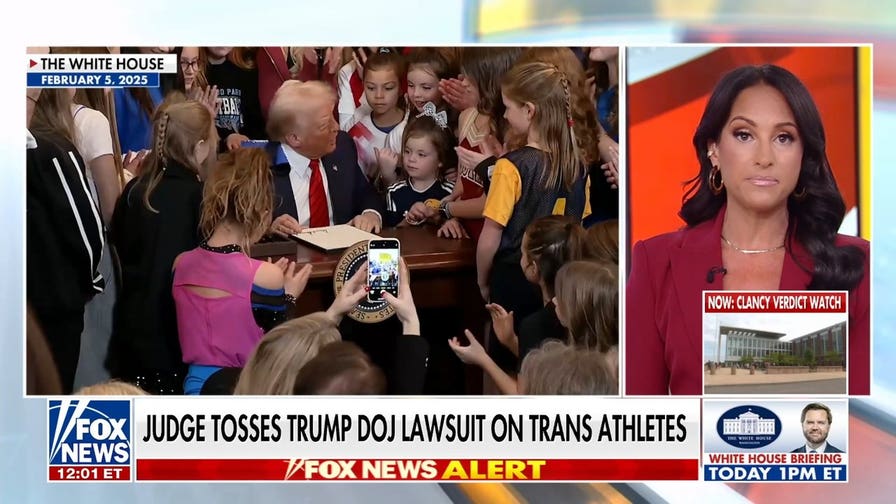 Trump DOJ's trans athlete lawsuit tossed by federal judge