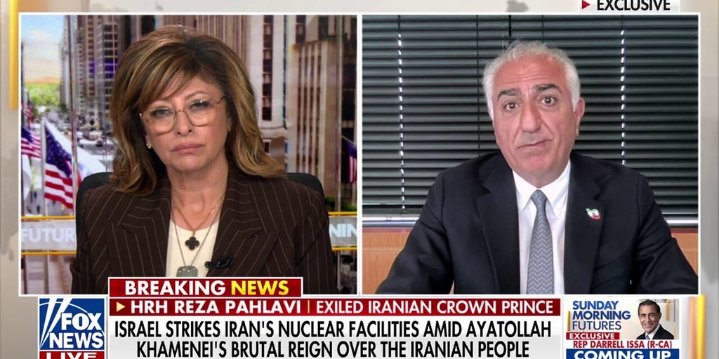 Iranian regime is ten times weaker than it was two weeks ago, exiled crown prince says