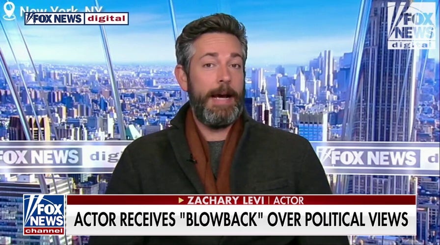 Zachary Levi says helium  received ‘blowback’ implicit    governmental  views