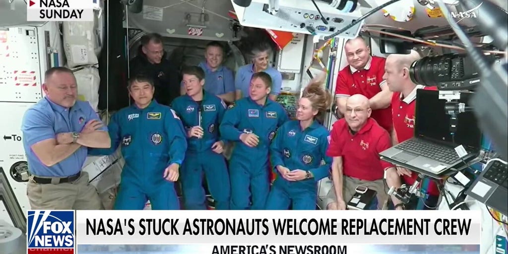 Stranded NASA astronauts prepare to return home after welcoming replacement crew