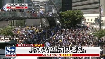 Israelis hold massive demonstrations in plea to bring Hamas hostages home