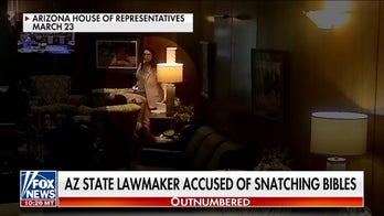 Arizona lawmaker accused of removing Bibles, hiding them