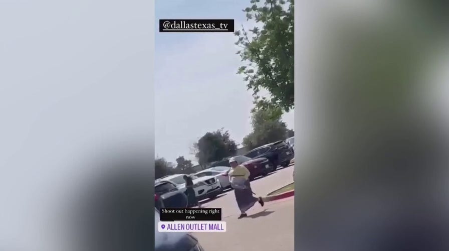 Mall patrons flee amid Texas mass shooting