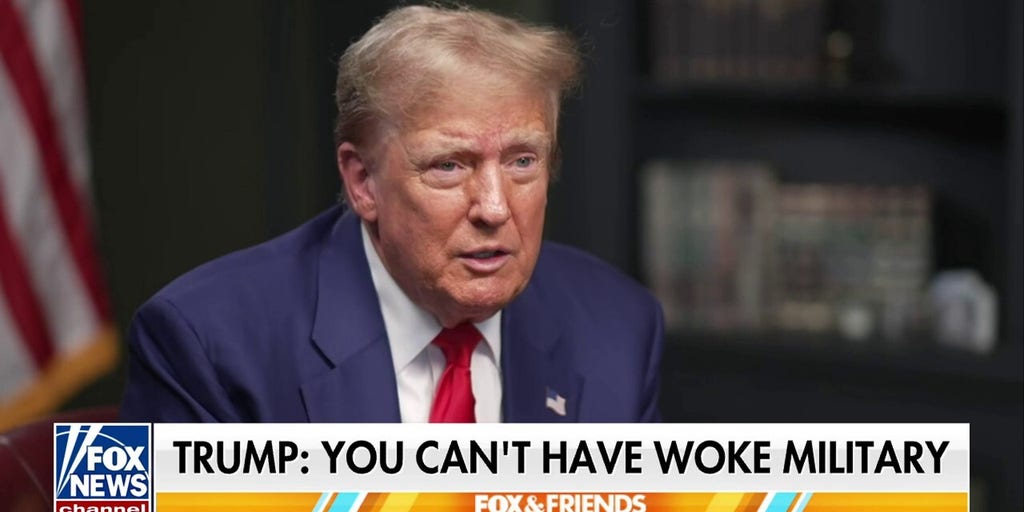 Trump issues warning: U.S. 'can't have a woke military'
