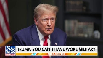 Trump issues warning: U.S. 'can't have a woke military'
