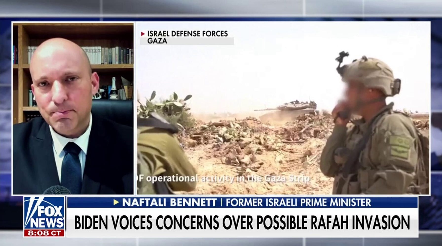 Former Israeli PM Bennett Expresses Concerns Over U.S. Ammunition Support Amid Gaza Conflict