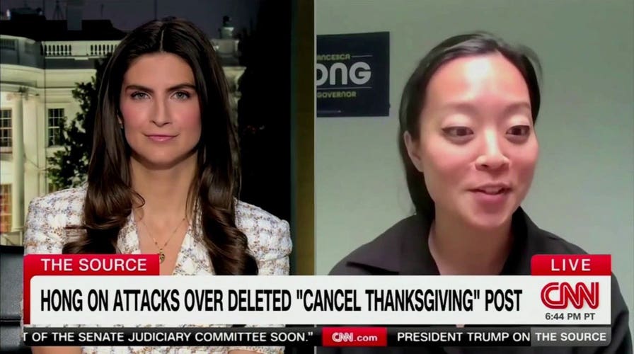 MIRA: Francesca Hong, cuestionada por una publicación eliminada en redes sociales en la que pedía «cancelar el Día de Acción de Gracias»