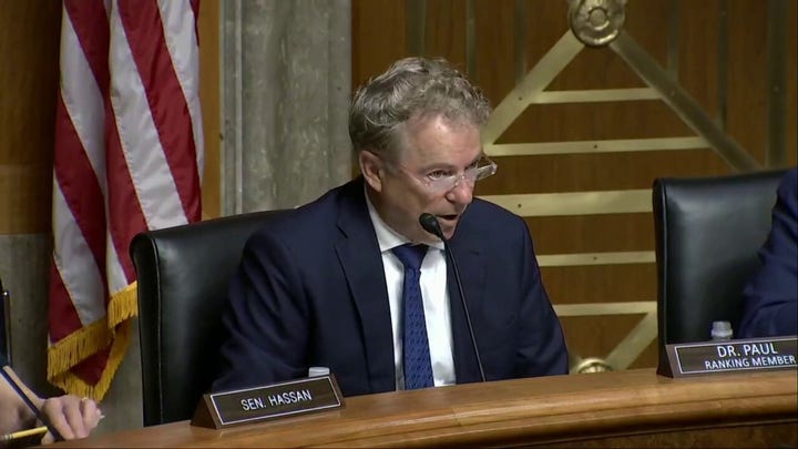 Sen. Rand Paul grills witness on COVID-19 origins