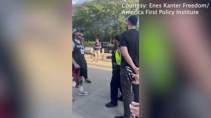 Enes Kanter Freedom met with hostility as he enters WNBA arena