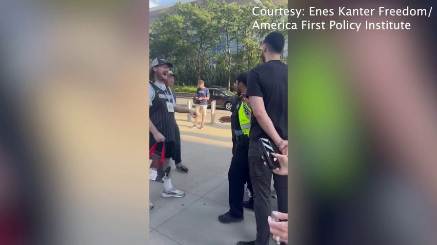 Enes Kanter Freedom met with hostility as he enters WNBA arena