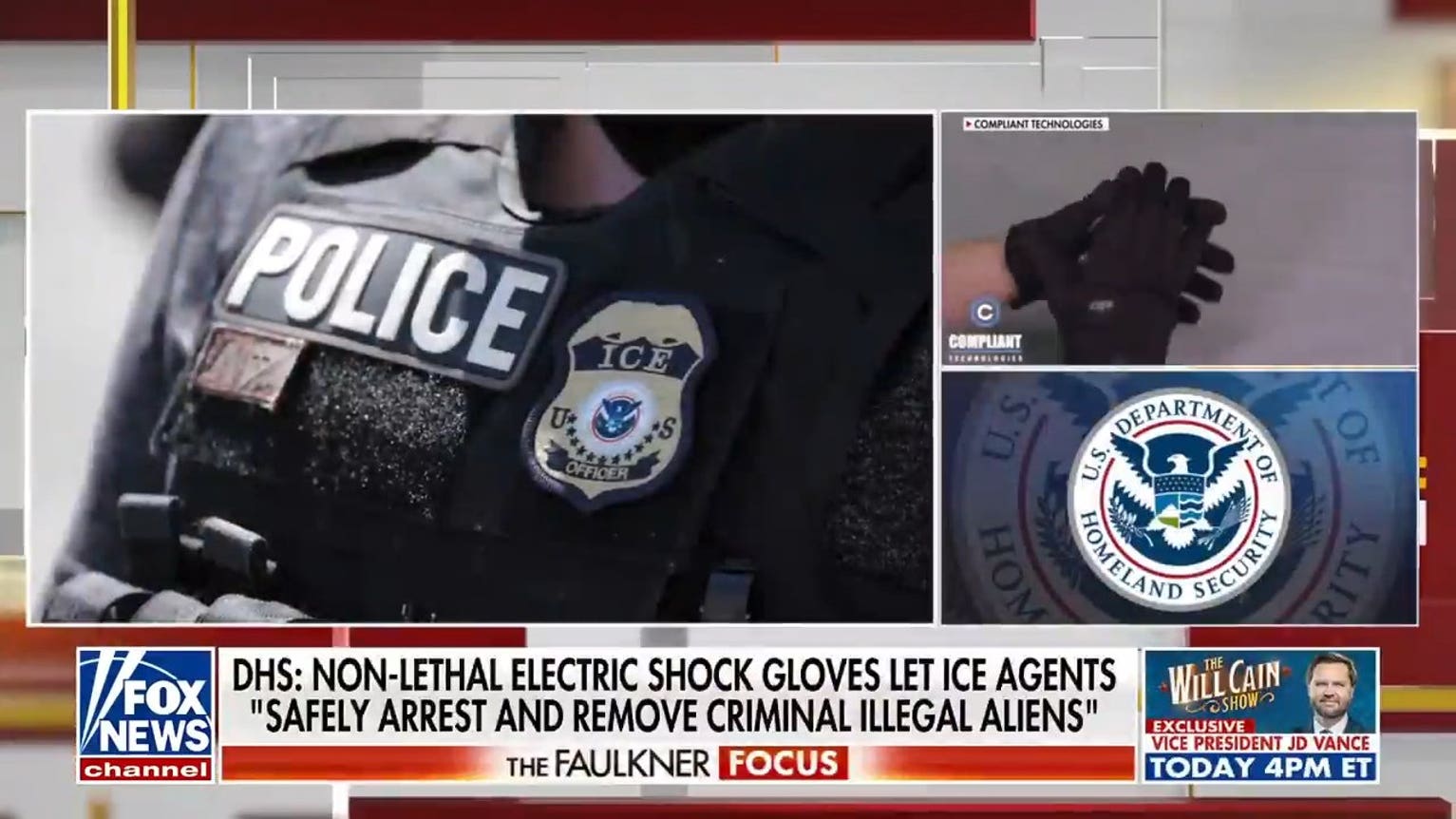ICE set to use non-lethal electric shock gloves for arrests