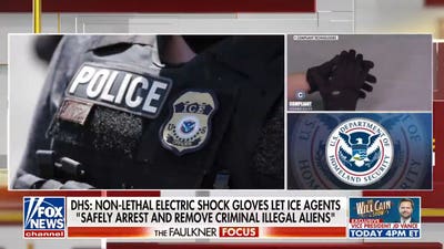 O ICE vai usar luvas de choque elétrico não letais para prisões