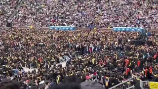Anti-Israel protesters interrupt commencement at University of Michigan - Fox News