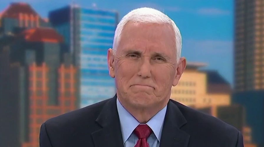 Mike Pence breaks with Trump on Ukraine