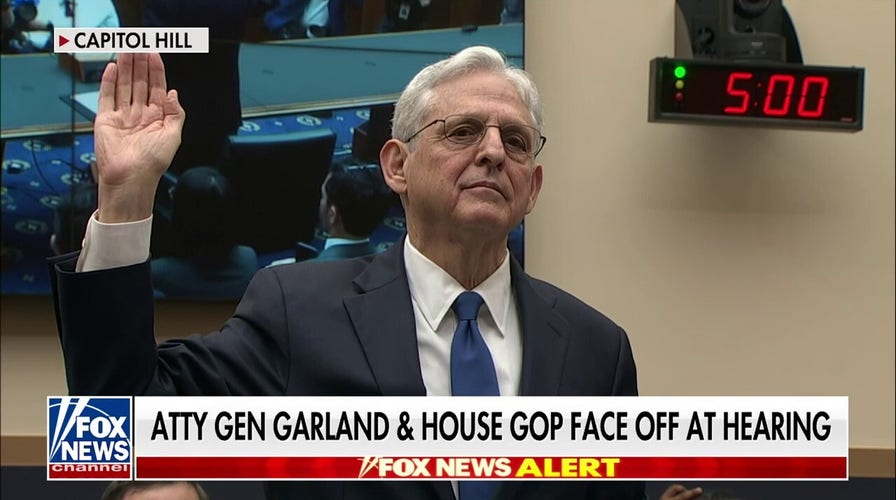 GOP accuses Garland of taking it easy on President Biden