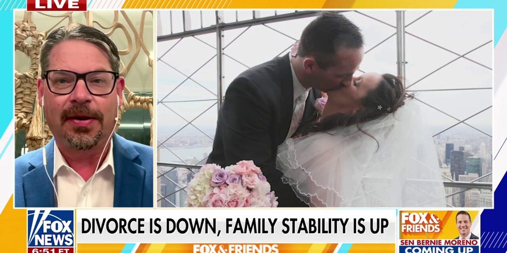Marriage makes a comeback in the US as divorce rate plummets